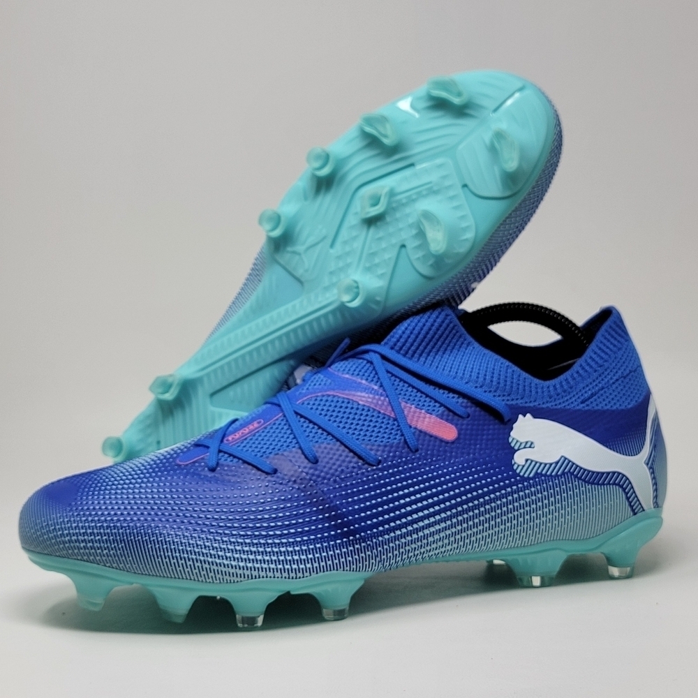 Puma Future 7 Match FG/AG Soccer Cleats 107931 01 Bluemazing Men’s Size 8.5 New - Picture 6 of 14